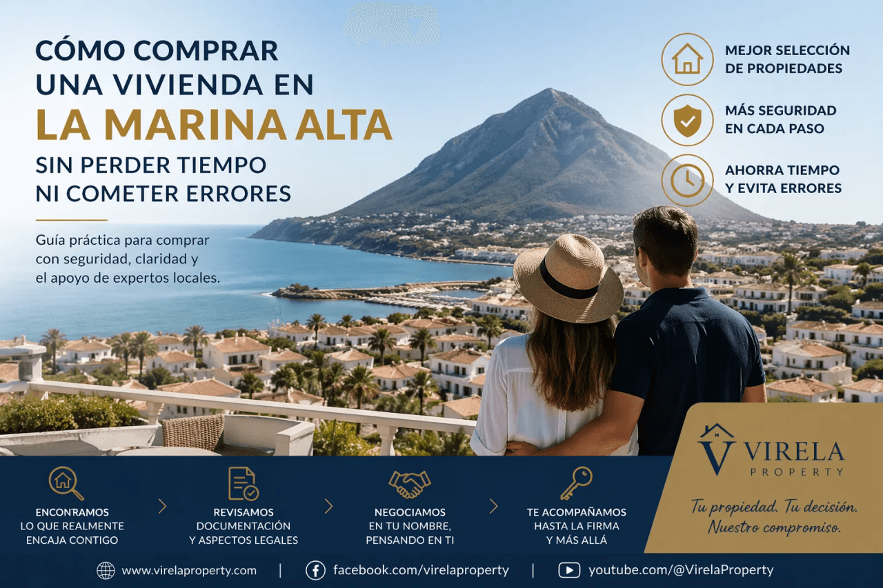Cómo comprar una vivienda en la Marina Alta sin perder tiempo ni cometer errores.