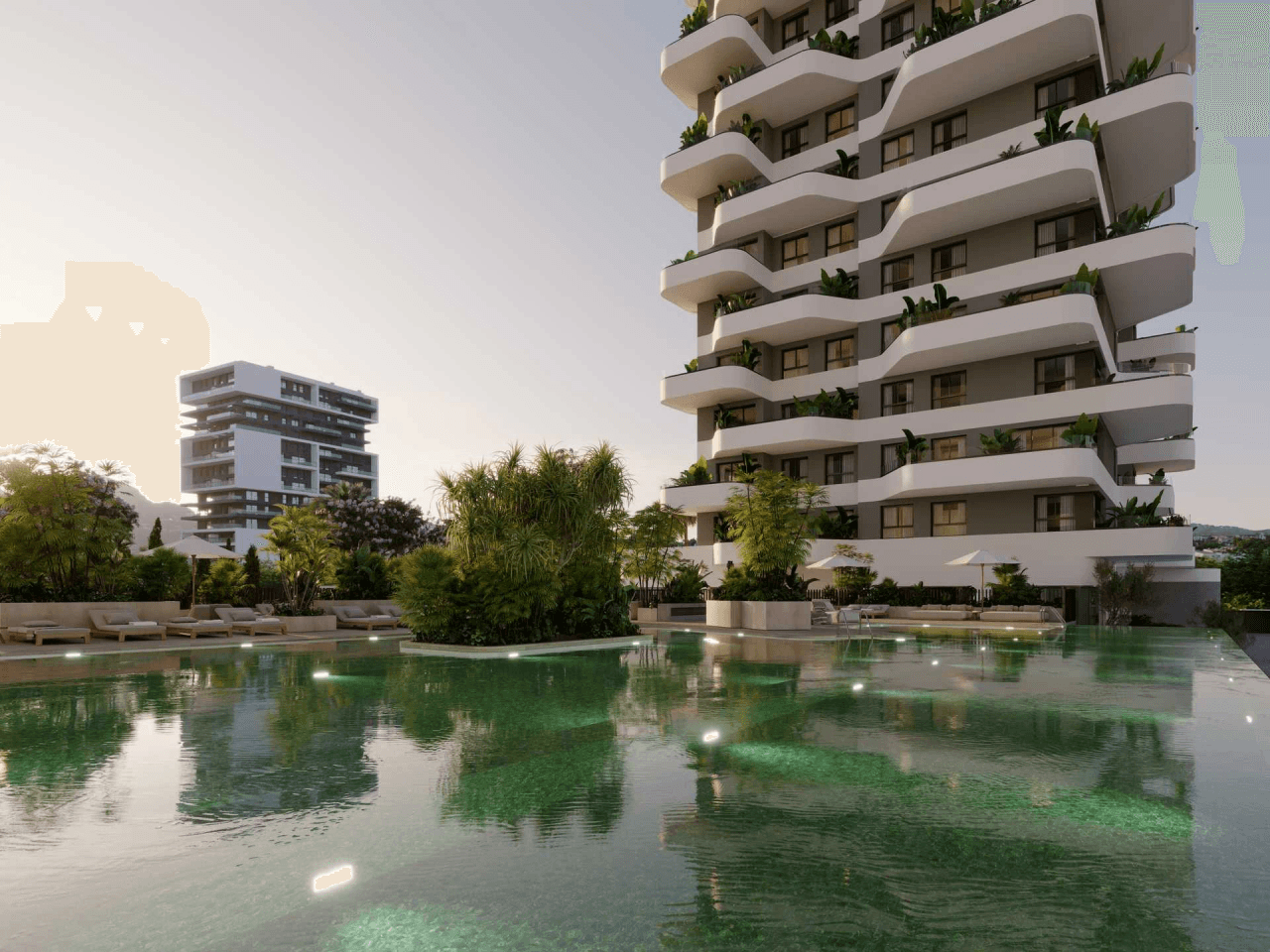 Apartamento en venta en Calpe