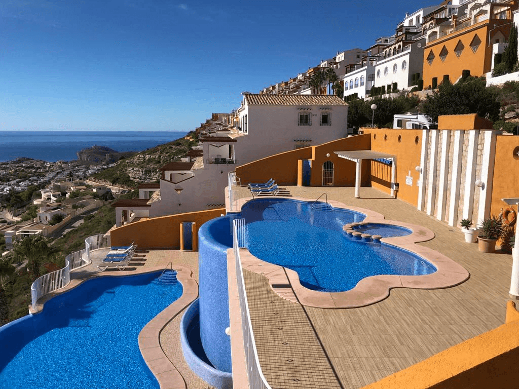 Apartamento con espectaculares vistas al mar en Pueblo Panorama, Cumbre del Sol