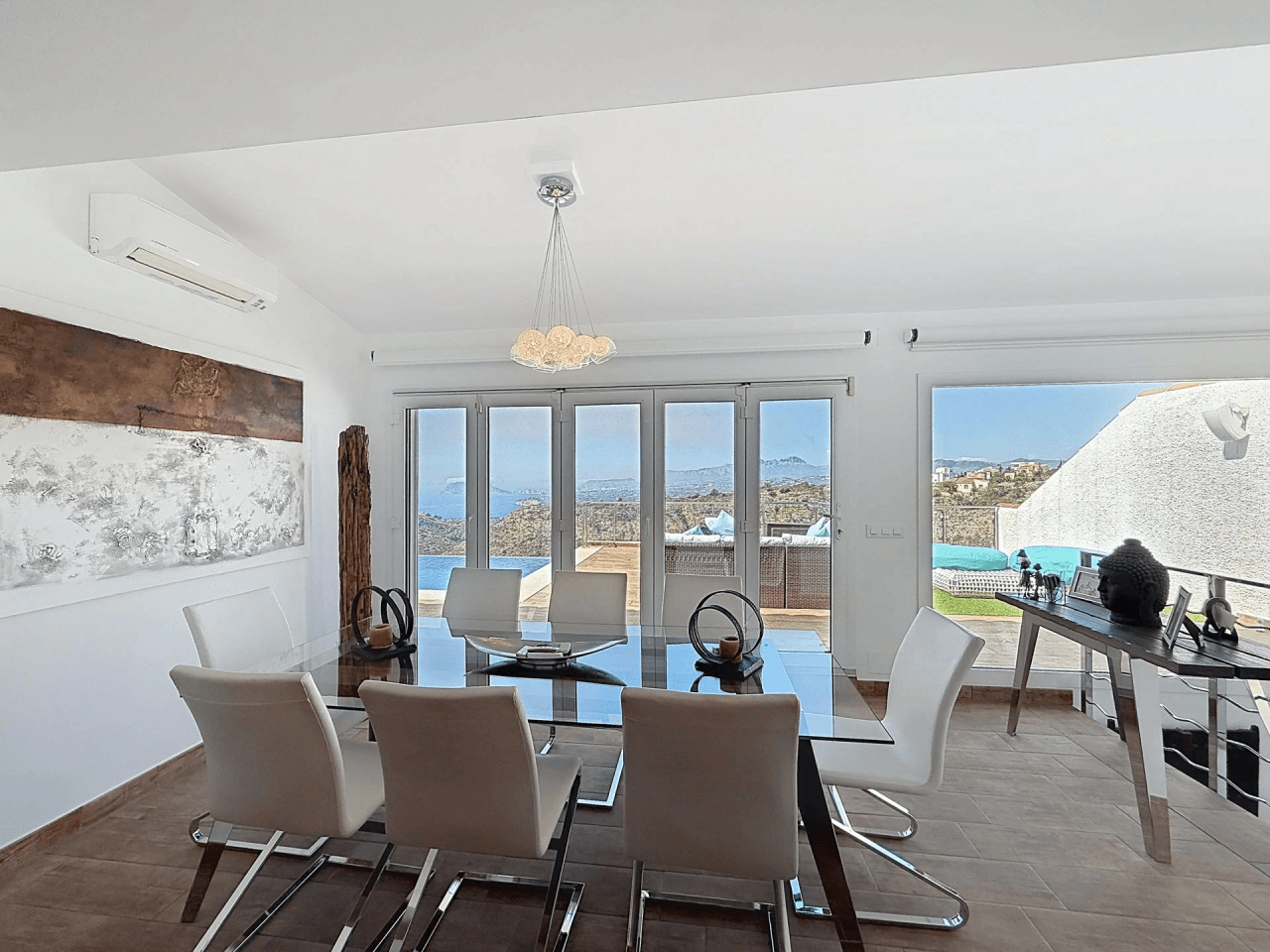 Cumbre del Sol, Villa de lujo con vistas panorámicas al mar en Magnolias
