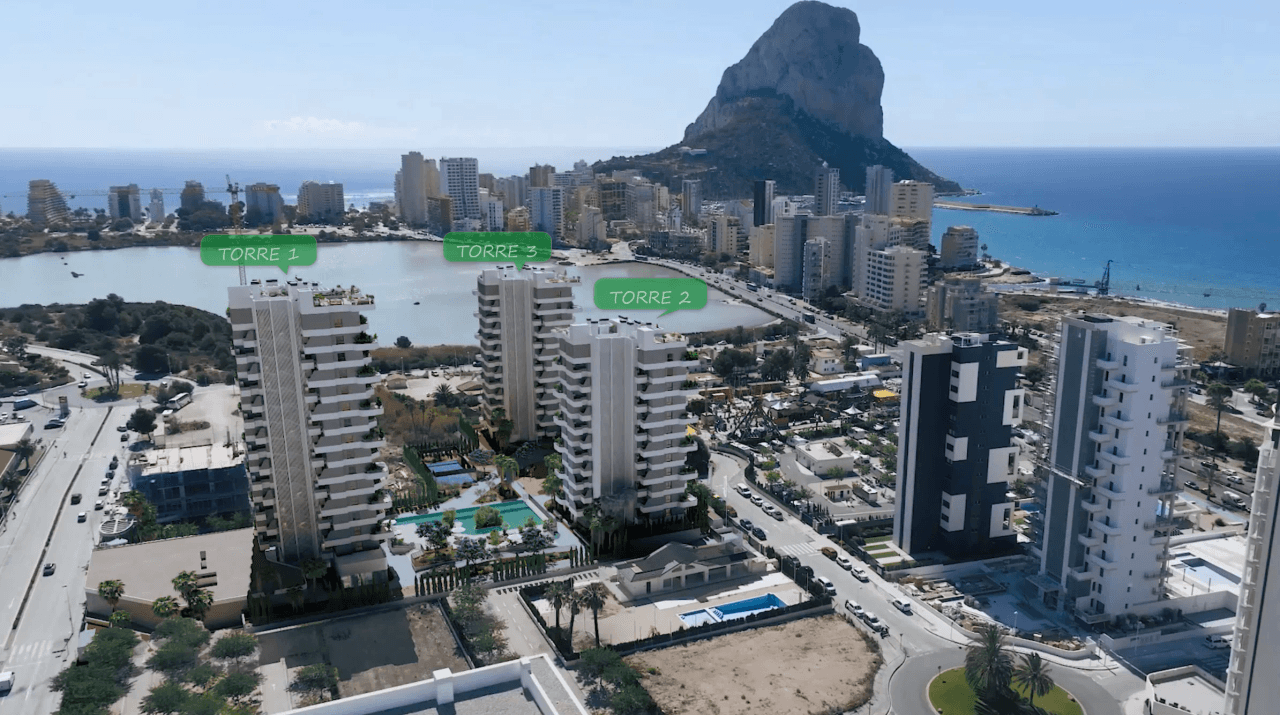 Apartamento en venta en Calpe